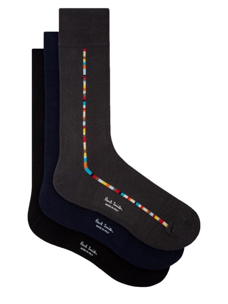 3-PACK SOCKS WITH LOGO