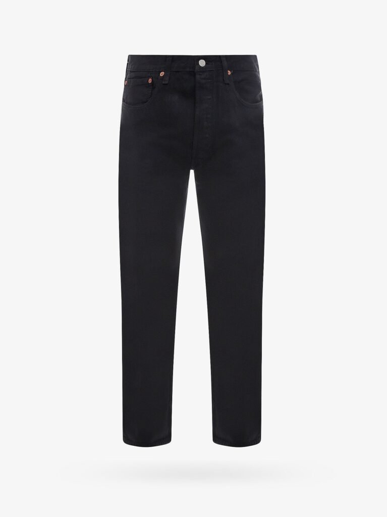 501 Original black denim jeans