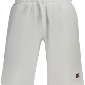 NORWAY 1963 MEN'S WHITE BERMUDA SHORTS