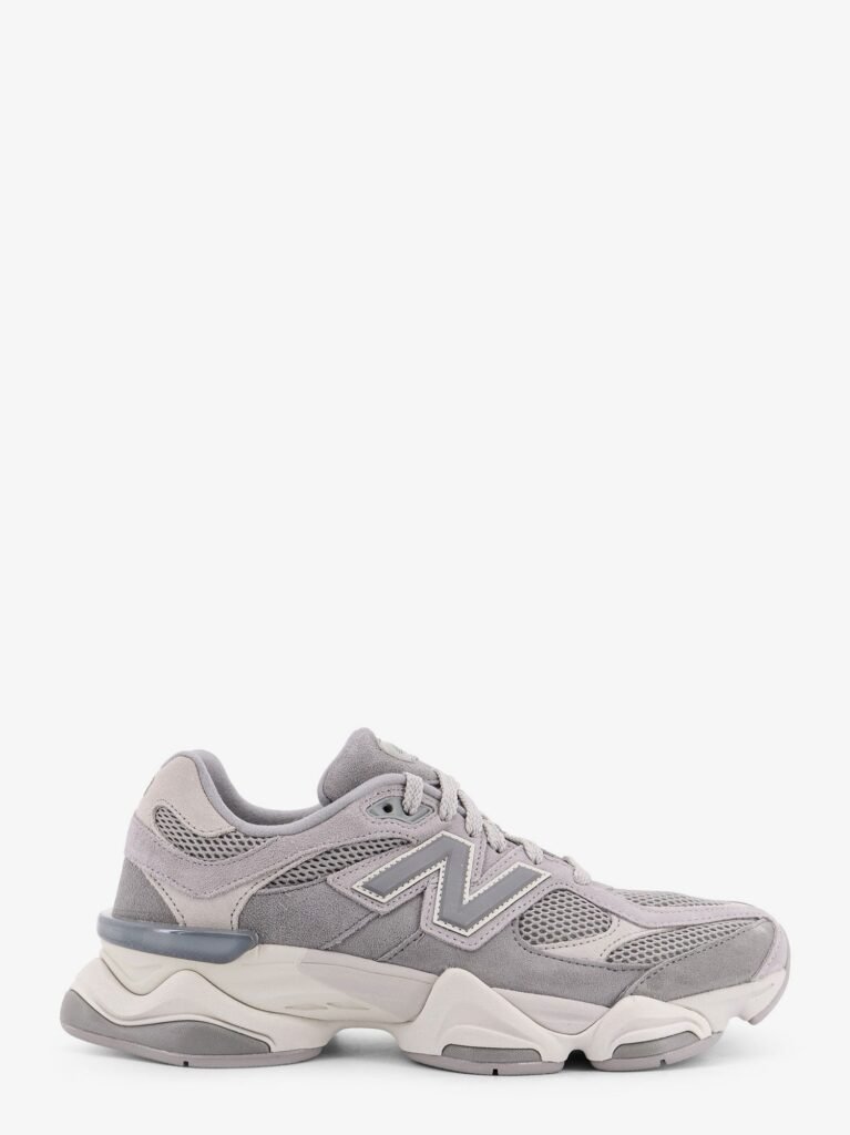 9060 low-top mesh and suede sneakers