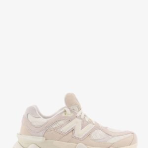 9060 suede and mesh low-top sneakers
