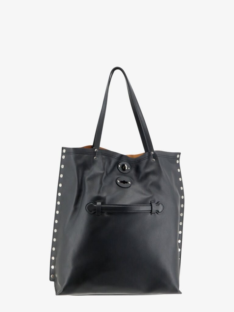 A Spasso leather shopping bag