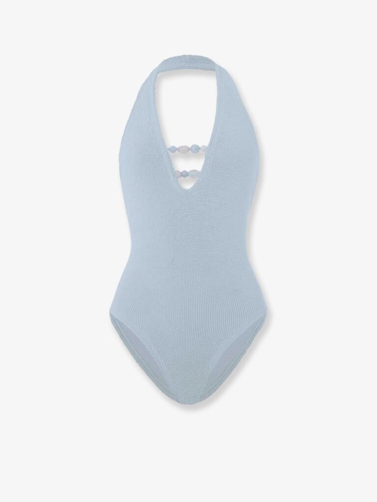 Adriana Crinkle fabric one-piece swimsuit