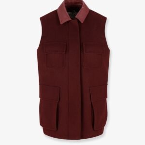 Aeroso wool, alpaca and cashmere sleeveless coat