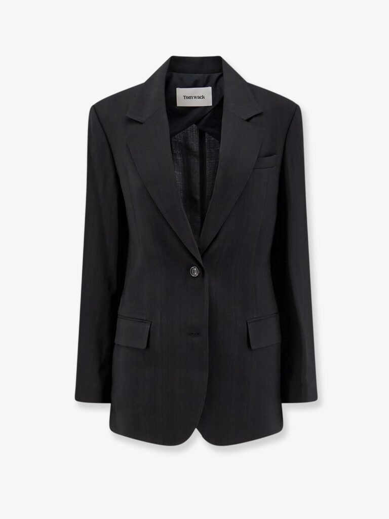 Airy Tailored rayon blazer