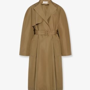 Amapola ultrafine silk trench coat