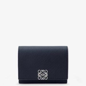 Anagram Trifold Leather Wallet