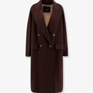 Angus cashmere and alpaca coat