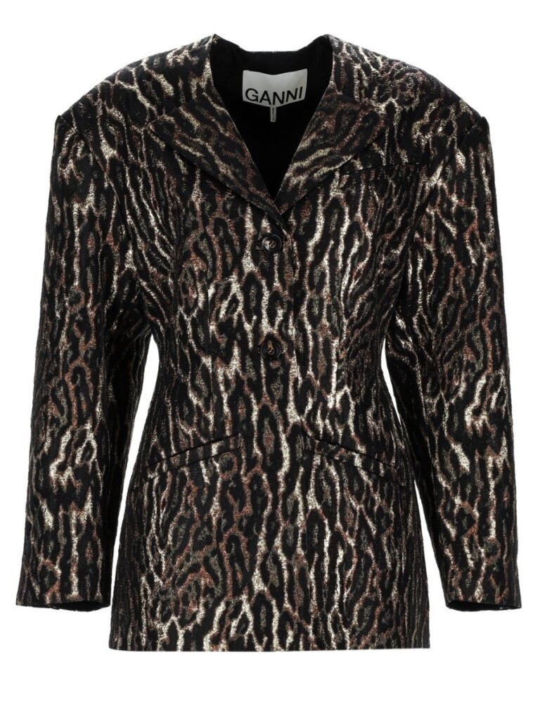 ANIMAL PRINT BLAZER
