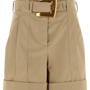 'Anthem' buckle shorts