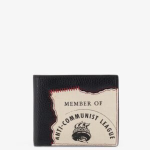 Anti Communist League Leather Wallet