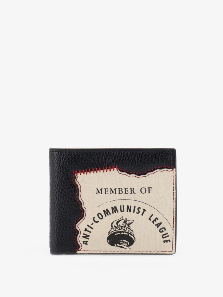 Anti Communist League Leather Wallet