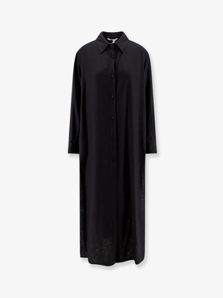 Arigliano viscose and linen chemisier dress