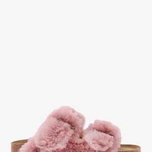 Arizona faux fur low sandals