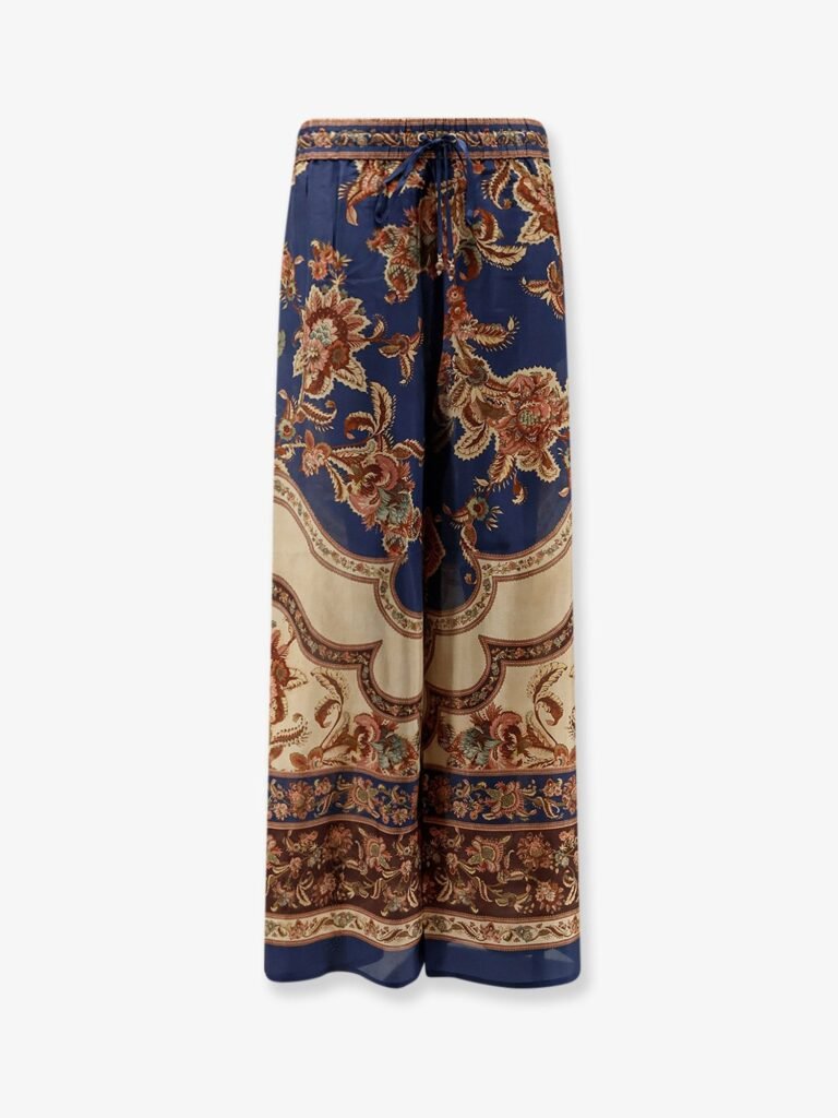 Aster silk trousers