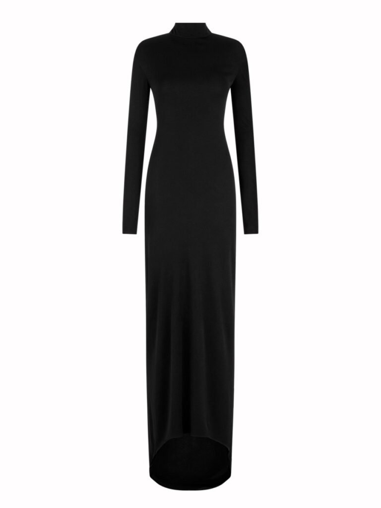 ASYMMETRICAL EVENING DRESS