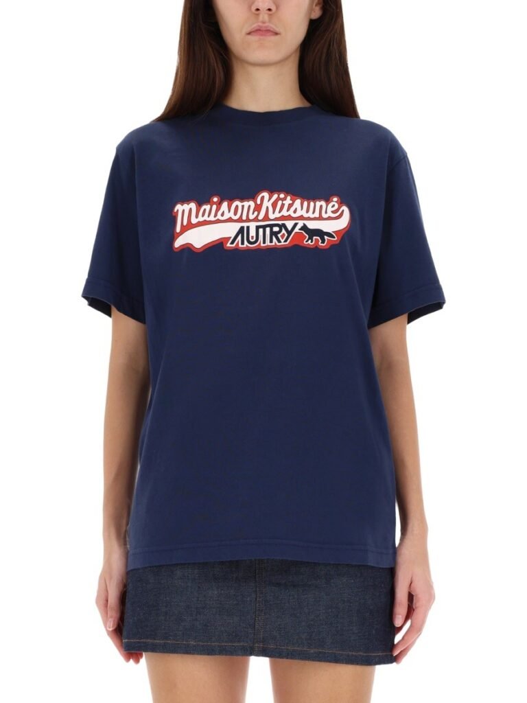 AUTRY X MAISON KITSUNÉ LOGO T-SHIRT