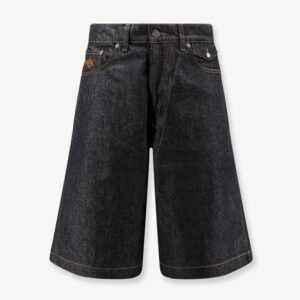 Baggy Raw Denim Shorts