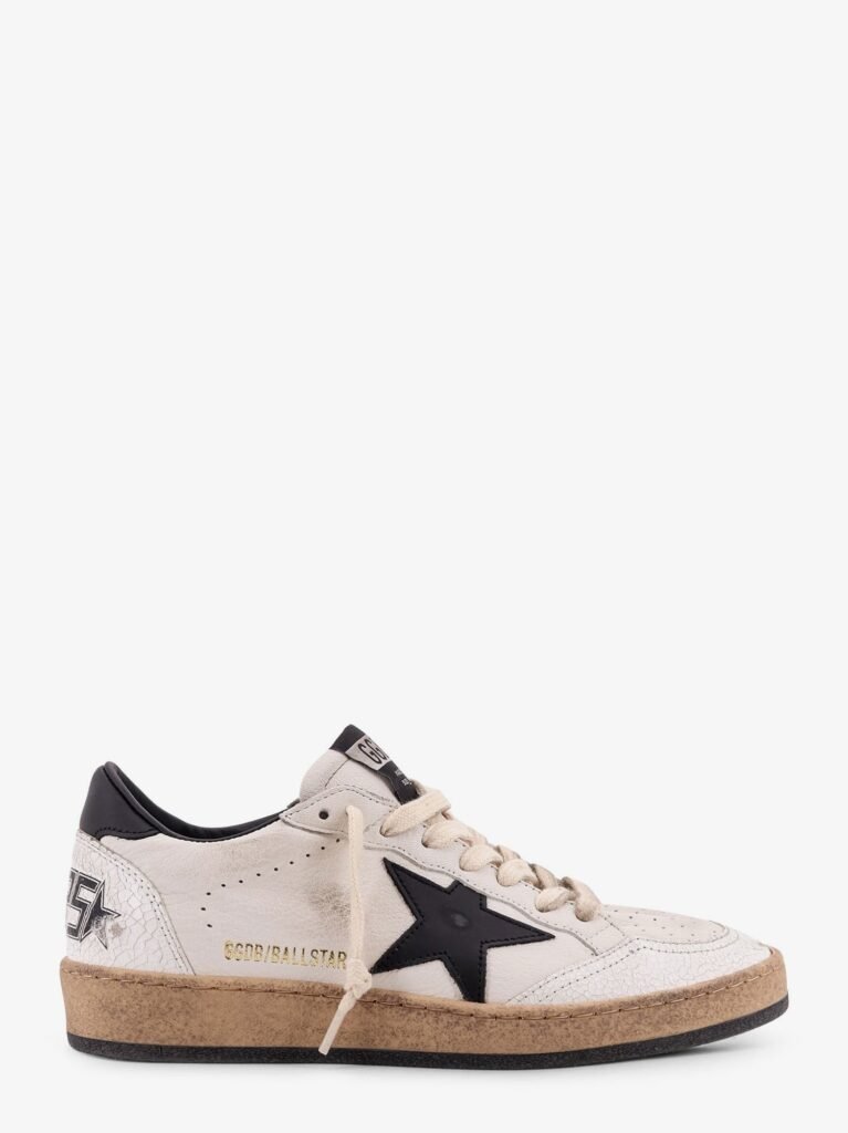 Ballstar leather sneakers with iconic side logo