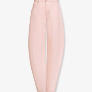 Barrel fit denim trousers