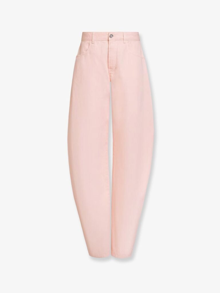 Barrel fit denim trousers