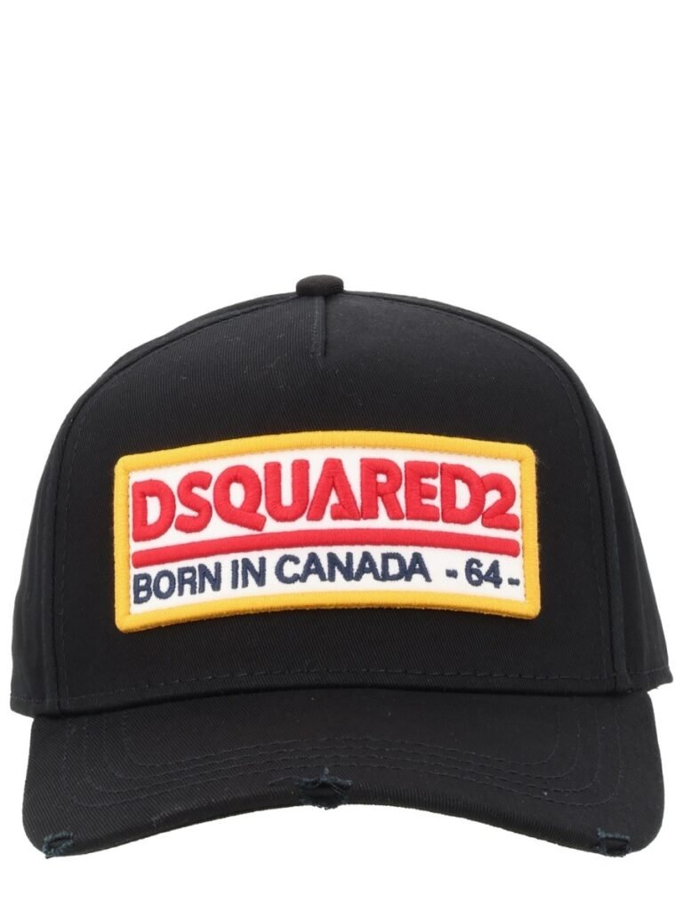 BASEBALL HAT WITH LOGO PATCH