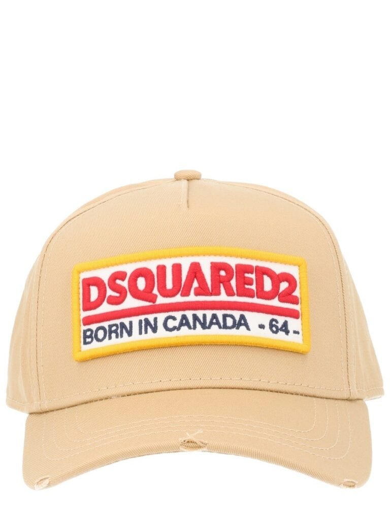 BASEBALL HAT WITH LOGO PATCH