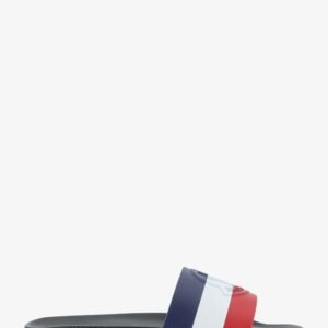 Basile rubber sandals with front logo patch