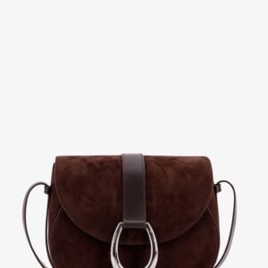 Bella Saddle suede crossbody bag