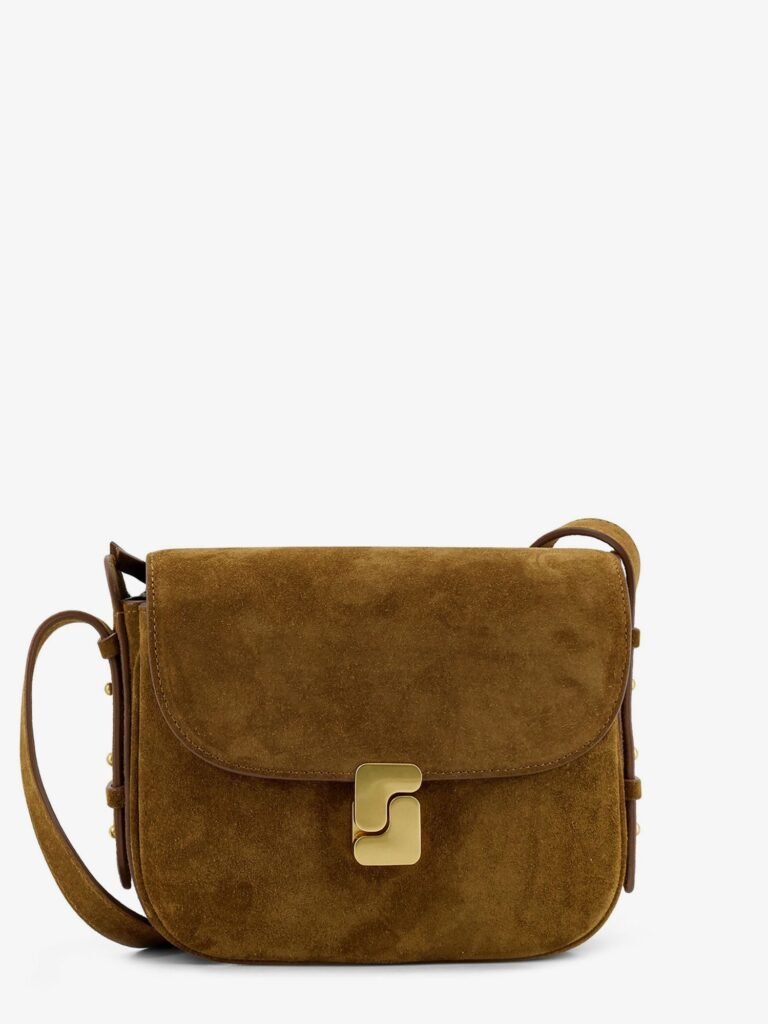Bellissima Mini suede crossbody bag