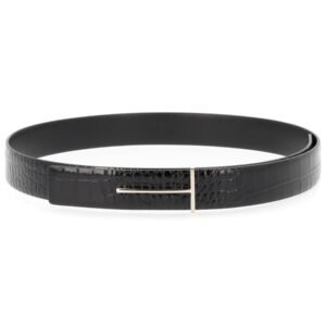 BELT WITH BUCKLE "T"