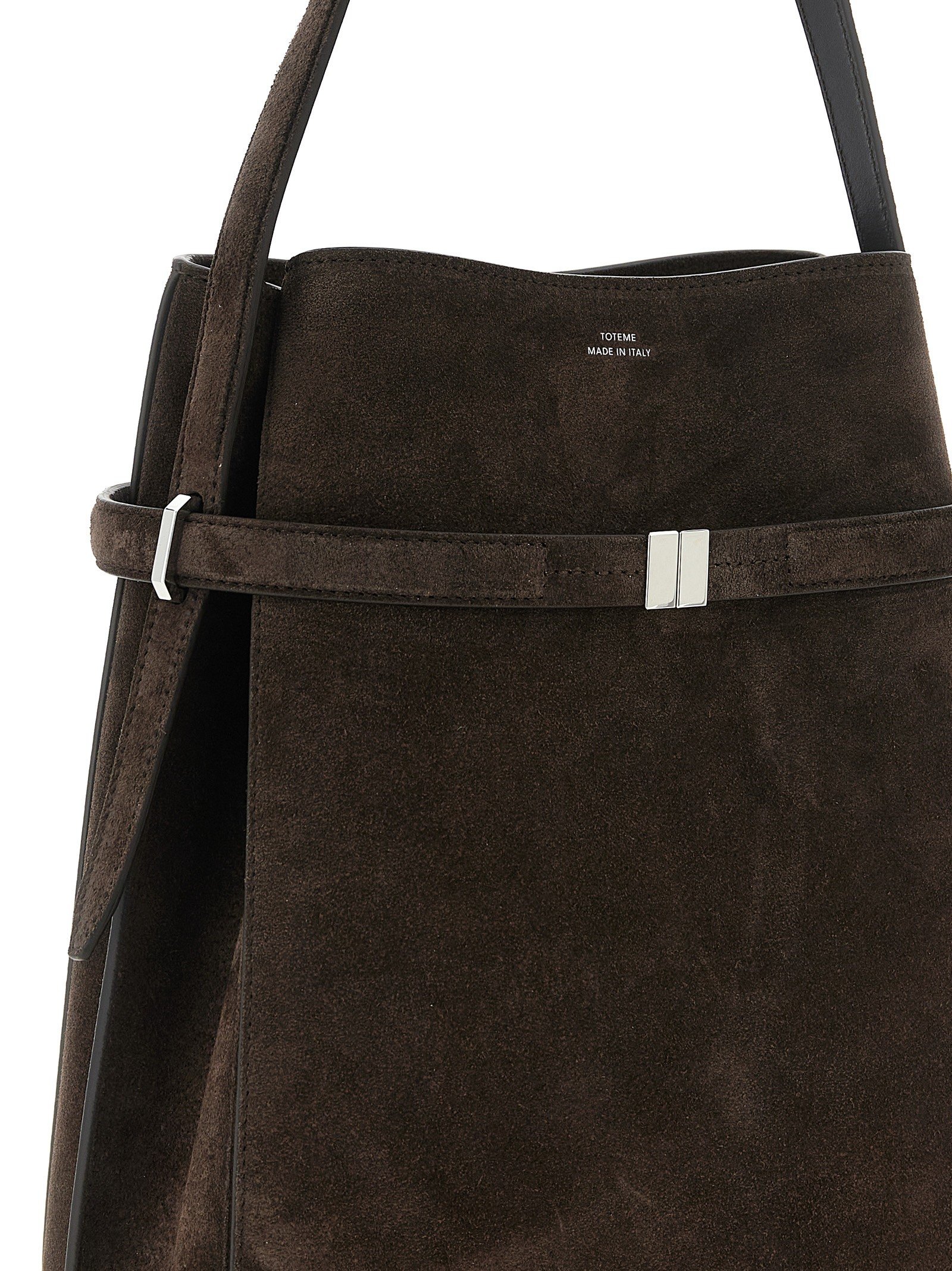 'Belted Bucket' shoulder bag - Image 3