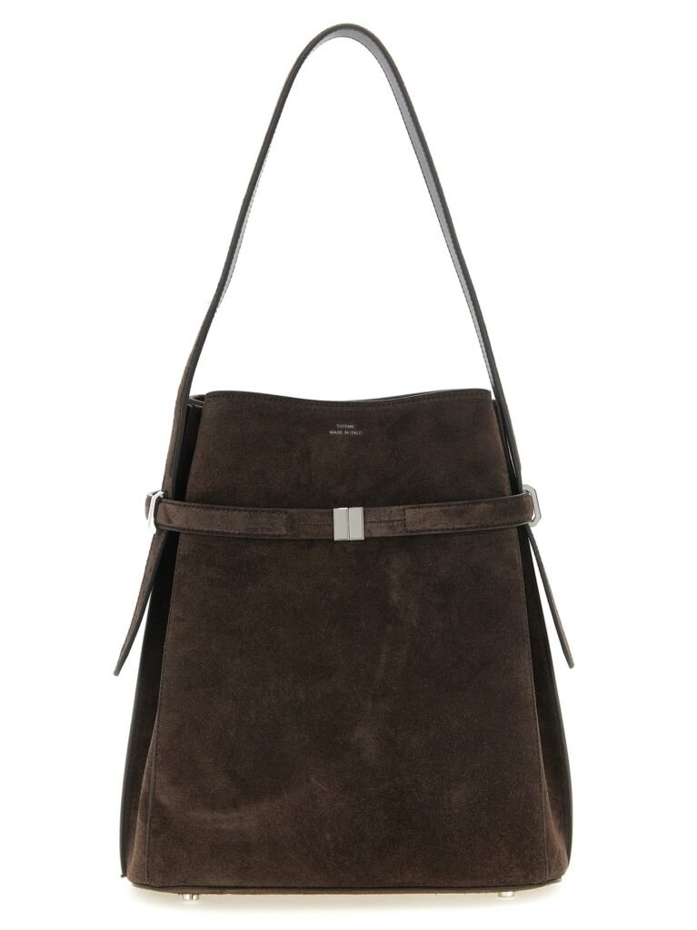 'Belted Bucket' shoulder bag