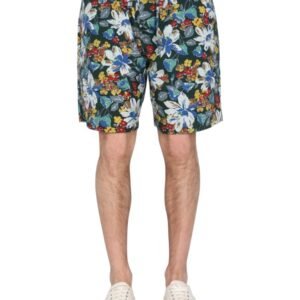 BERMUDA WITH FLORAL PRINT