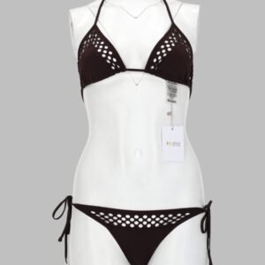 BIKINI "IL PRIMO BAGNO" IN LYCRA TRAFORATA