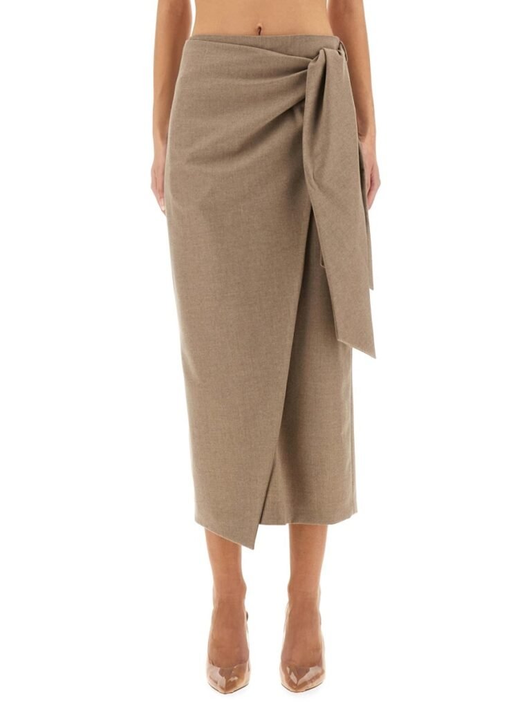 "BINGO" WRAP SKIRT