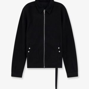 Black denim jacket