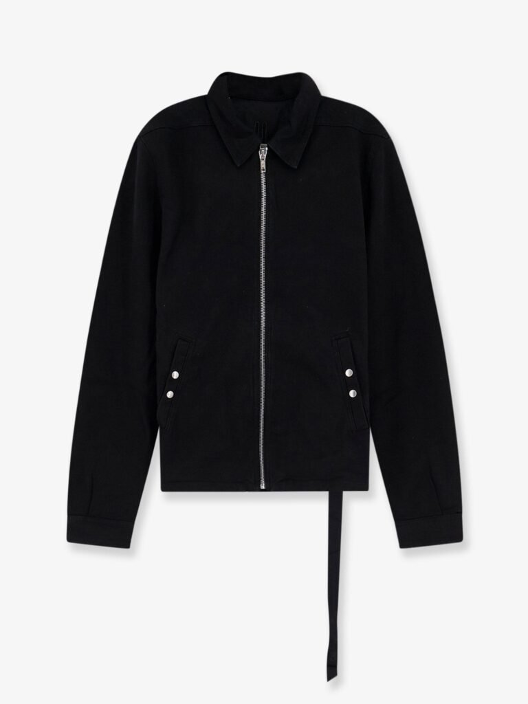 Black denim jacket