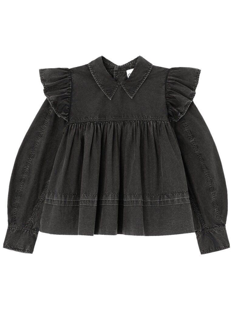 BLOUSE WITH COLLAR