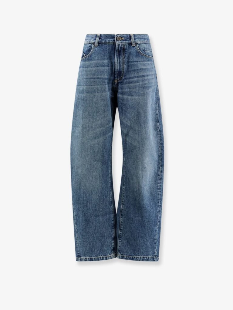 Blue denim jeans
