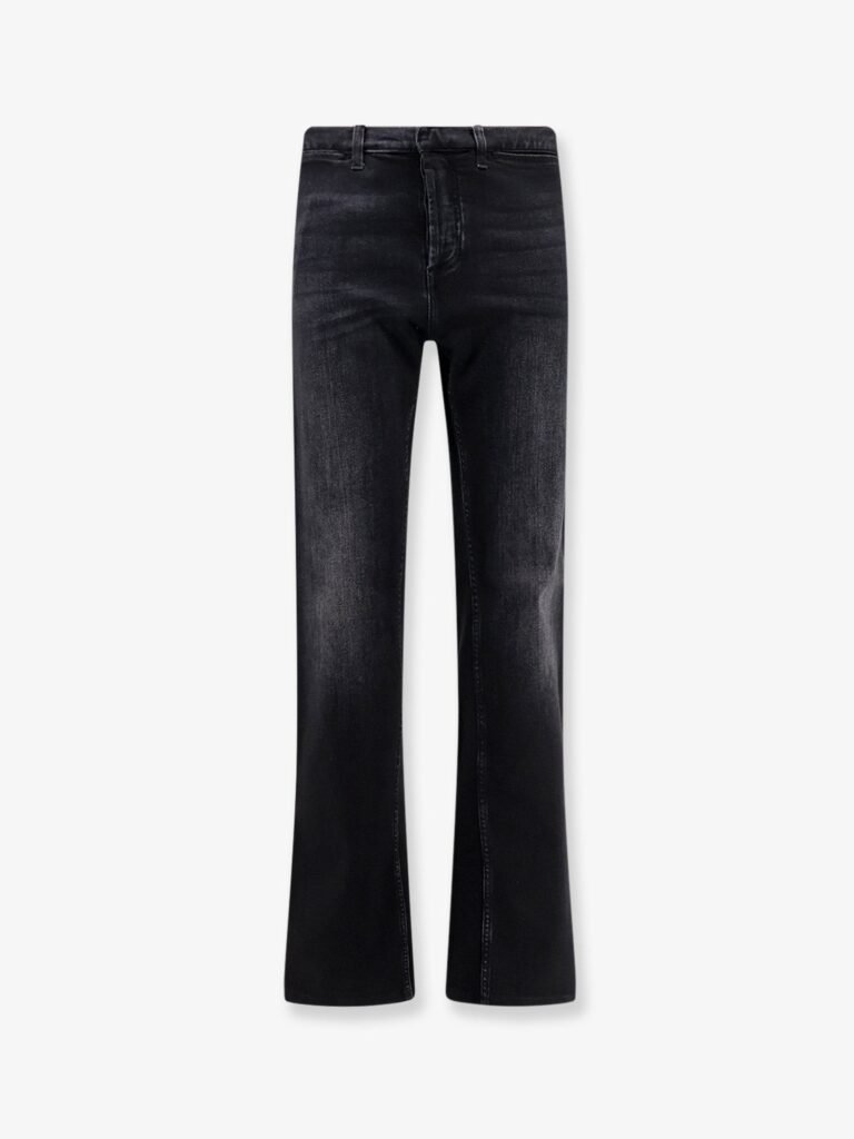 Blue denim jeans with Nastro Web profiles