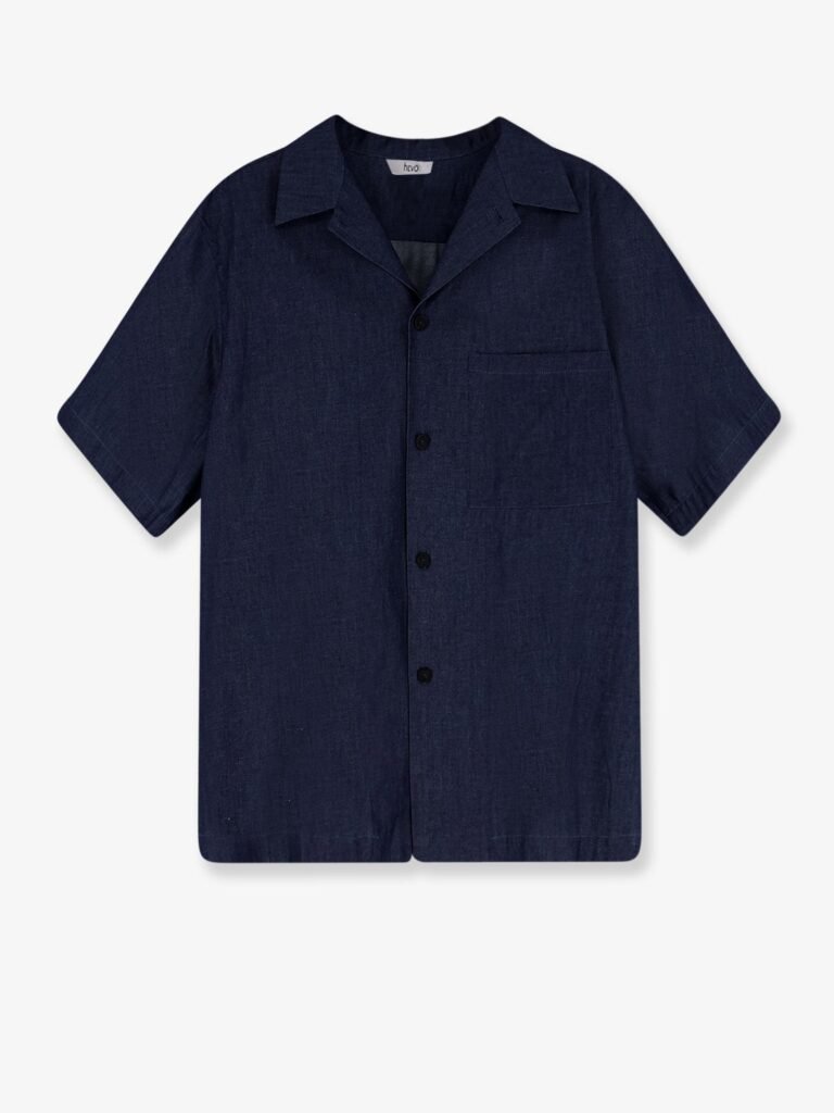 Blue denim shirt