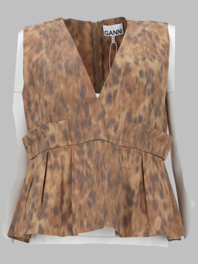 BLUSA IN COTONE CON STAMPA