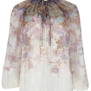 BLUSA "LUNA" CON MANICHE A SBUFFO