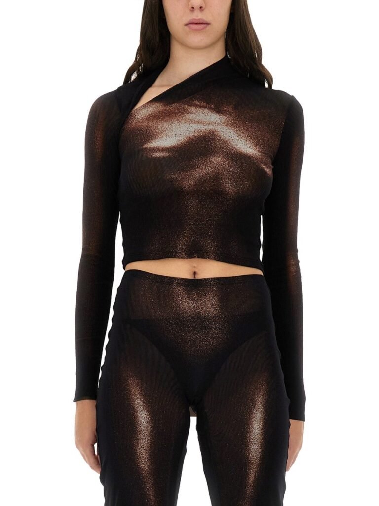 "BODY DUST" PRINT TOP