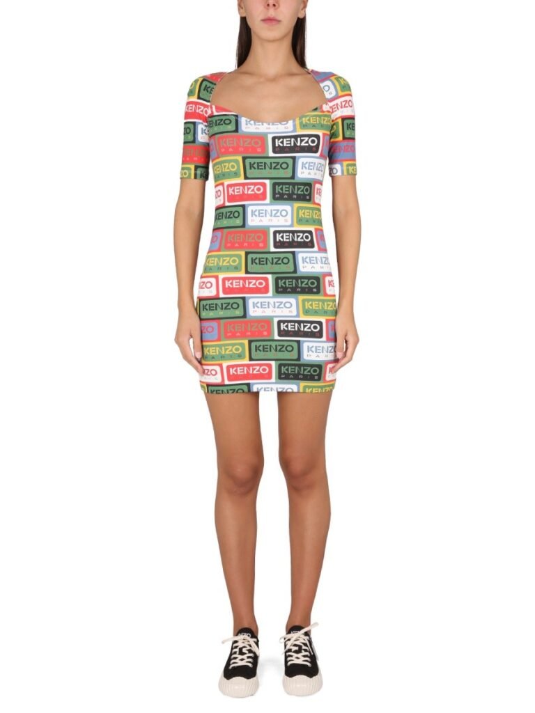 BODYCON DRESS 'KENZO LABELS'