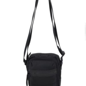 BORSA A TRACOLLA IN NYLON METAL