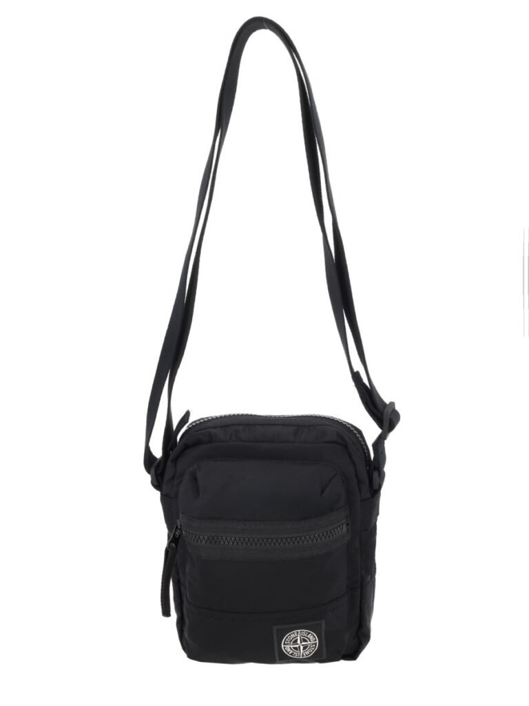 BORSA A TRACOLLA IN NYLON METAL