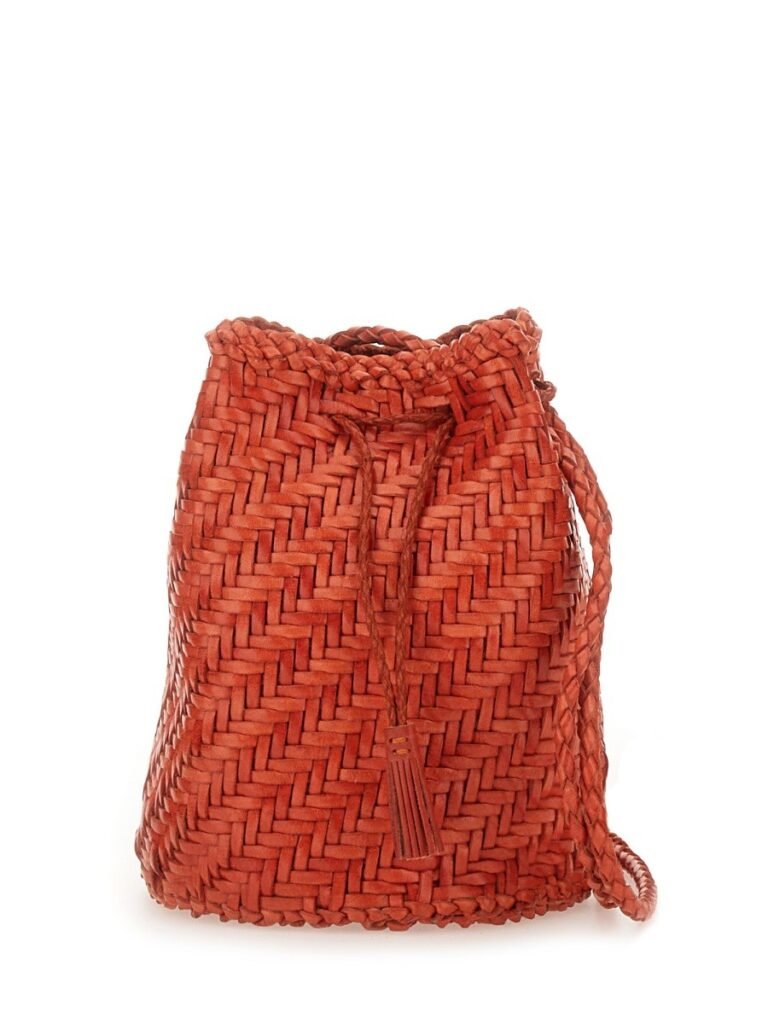 BORSA "POMPOM DOUBLE JUMP TAN"