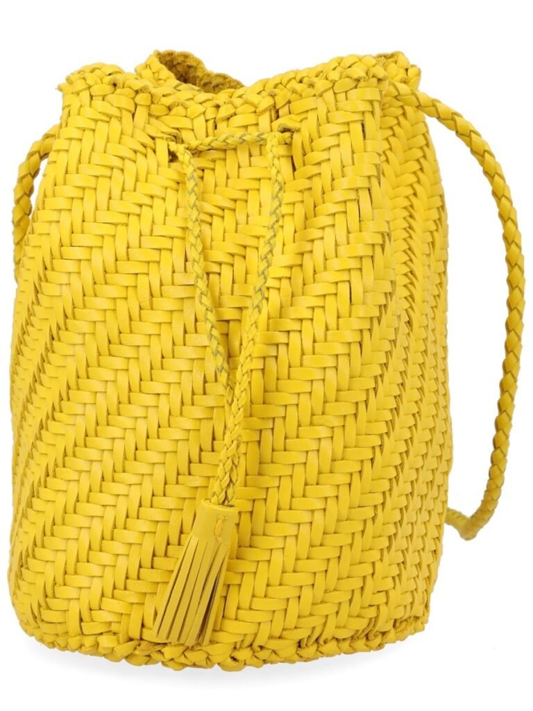 BORSA "POMPOM DOUBLE JUMP TAN"